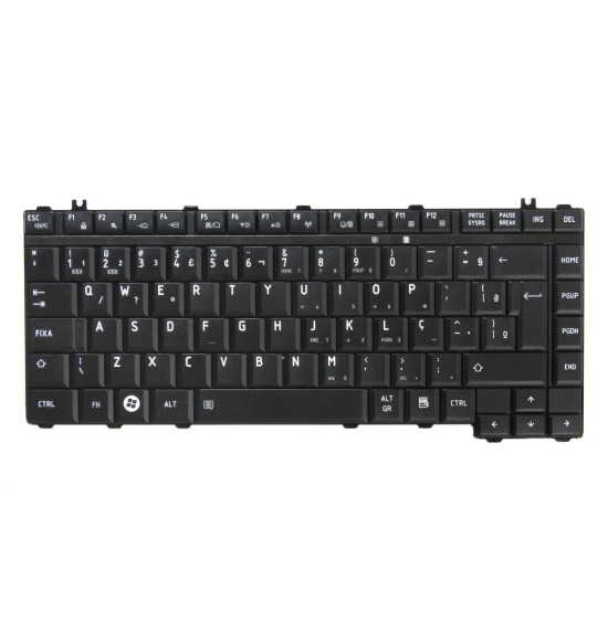 Teclado Toshiba A200/05/10/15 A 300 ABNT Preto