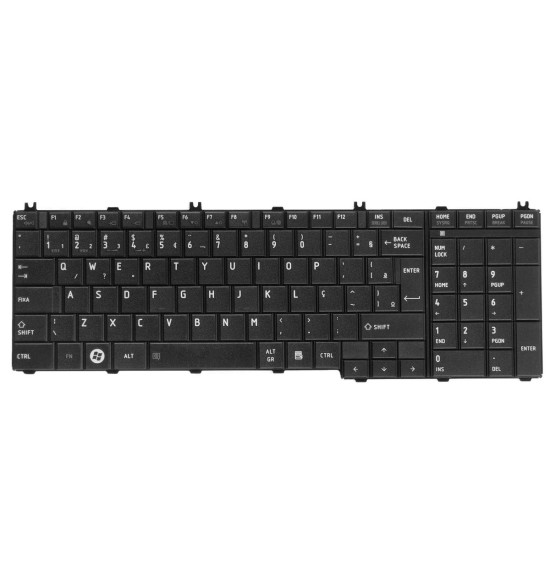 Teclado Toshiba L650750/755 BR