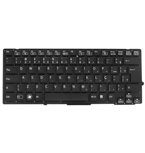 Teclado Sony VPCSB SD BR PTO 9Z.N6BBF.01B